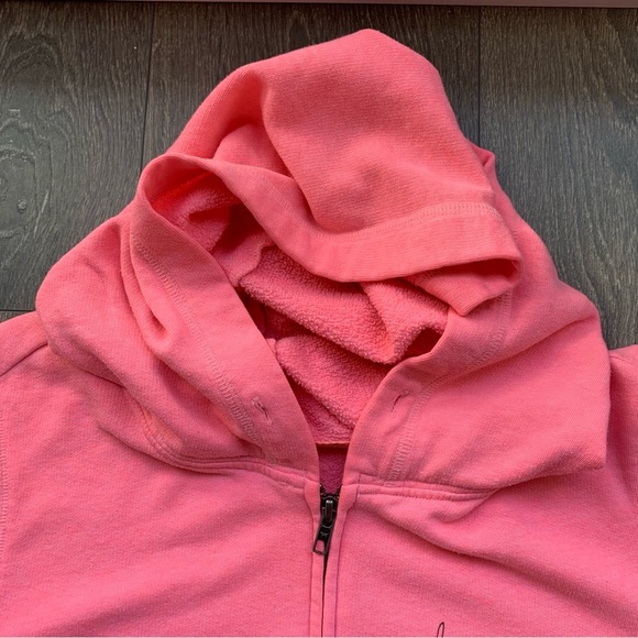 Pink Victoria's Secret Sweater Hoodie Zip up Sweatshirt Pink y2k early 2000 S - Picture 9 of 14